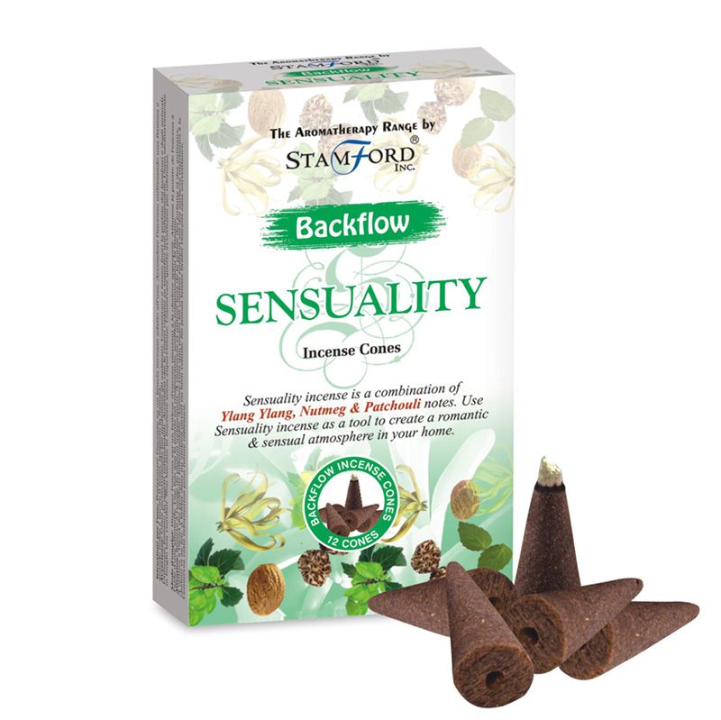 Stamford Backflow Incense Cones - Sensuality