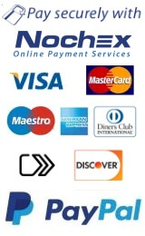 we accept secure payments by card and paypal