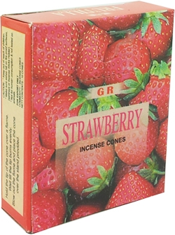 GR Strawberry Incense Cones 