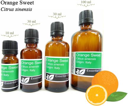 Sweet Orange Essential Oil (Seville) Orange (citrus sinensis)