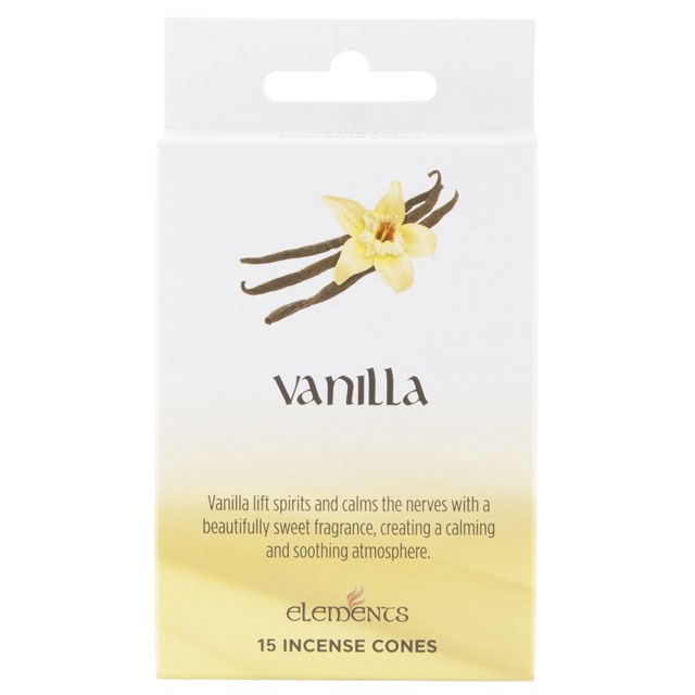 Elements Incense Cones - Vanilla
