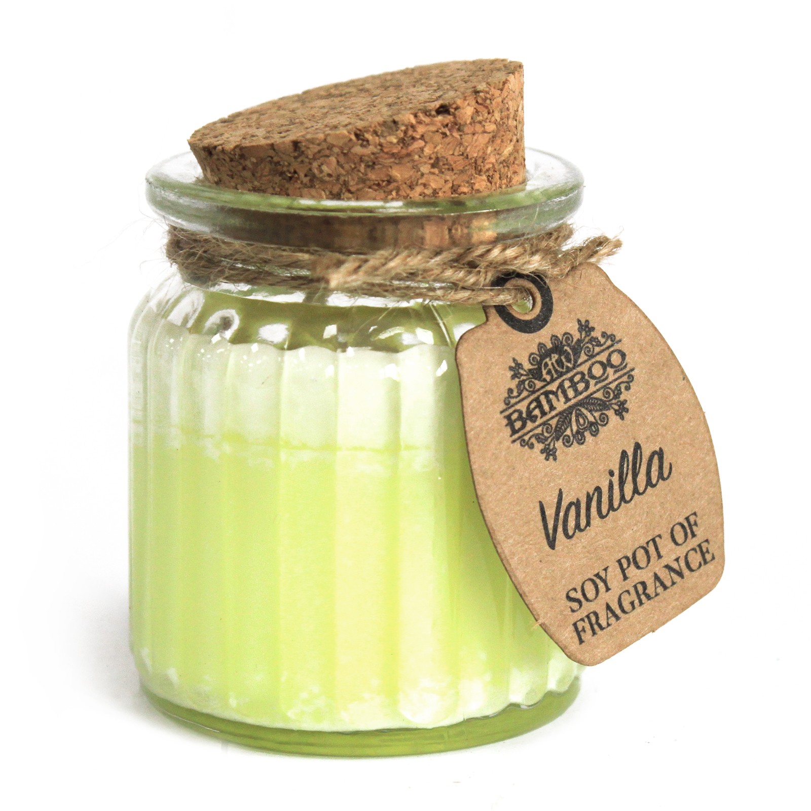 Vanilla Soy Wax Candle - Scented Pot Candle