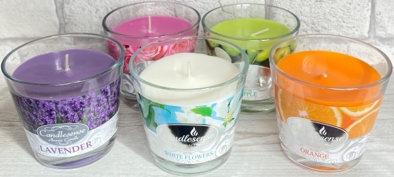 Assorted Wax Scented Jar Candles