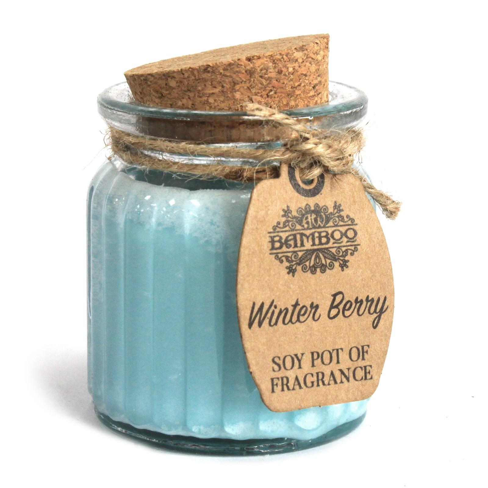 Winter Berry Soy Wax Candle - Scented Pot Candle